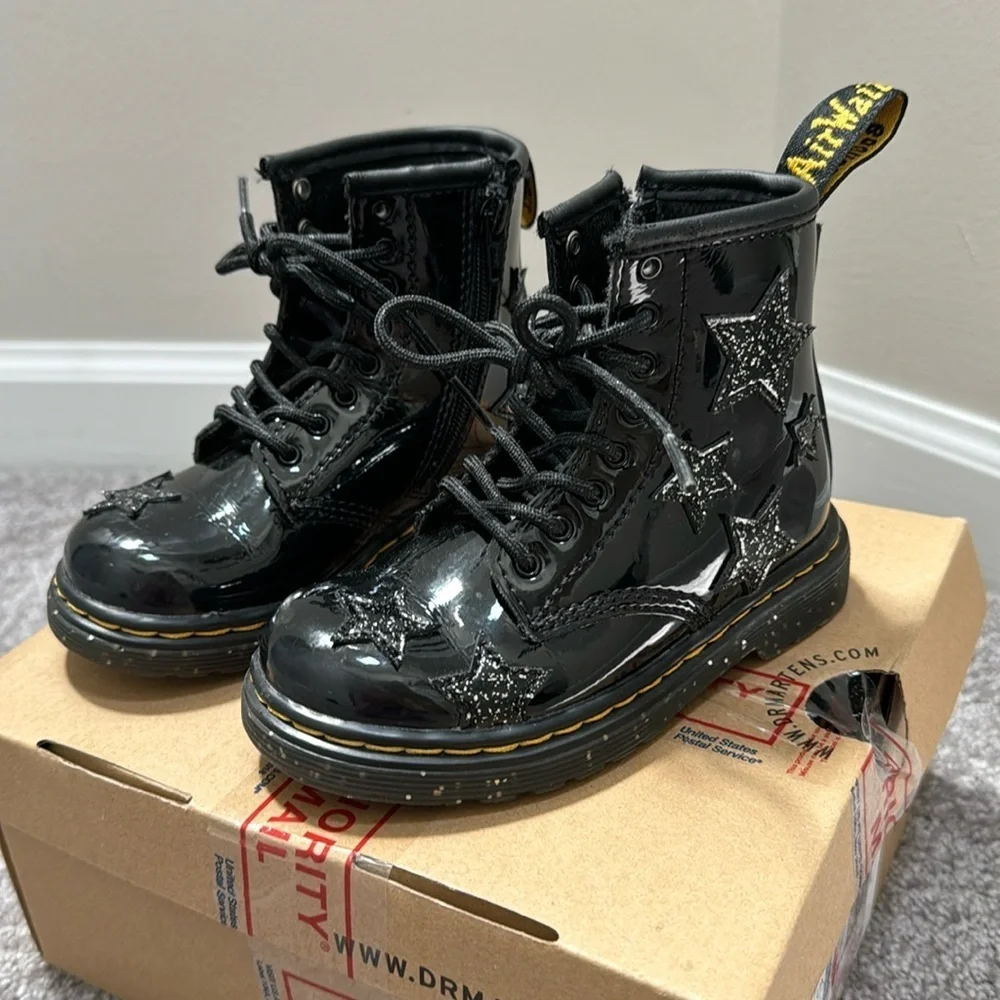 Dr. Marten Patent Lamper Cosmic Glitter Boot